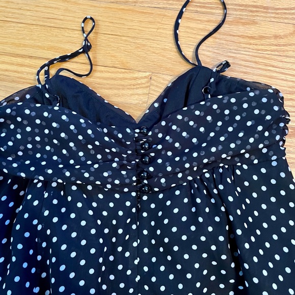 Guess Black polka dot dress - Picture 2 of 3